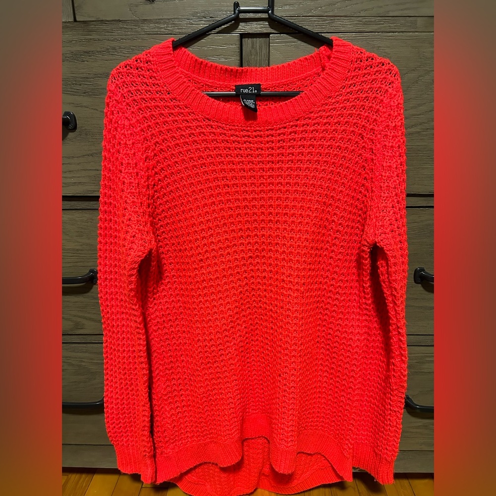 Rue 21 long knitted sweater